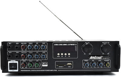 Andowl Karaoke Amplifier in Black Color