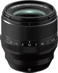 Fujifilm Crop Camera Lens XF 56mm f/1.2 R WR Steady for Fujifilm X Mount Black