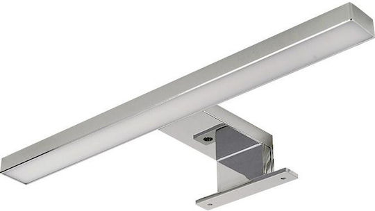 Geyer Modern Lamp Bathroom with Integrated LED and Natural White Light Silver 60cm