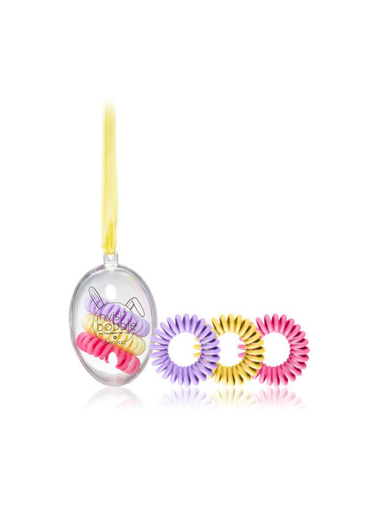 Invisibobble Original Kids Hair Ties Set Spiral Multicolor 3pcs