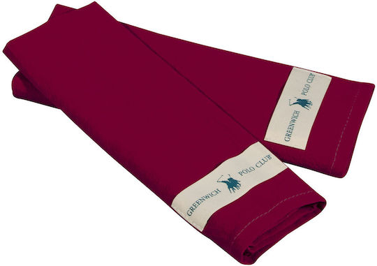 Greenwich Polo Club 2641 Handtuch aus 100% Baumwolle in Rot Farbe 30x45cm 2Stück