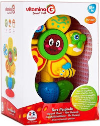 Globo Baby Toy Λουλούδι with Music for 18++ Months