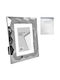 HOMie Silver Plated Photo Frame with Silver Frame