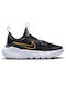 Nike Παιδικά Sneakers Flex Runner 2 Slip-on Black / Cool Grey / White / Metallic Gold