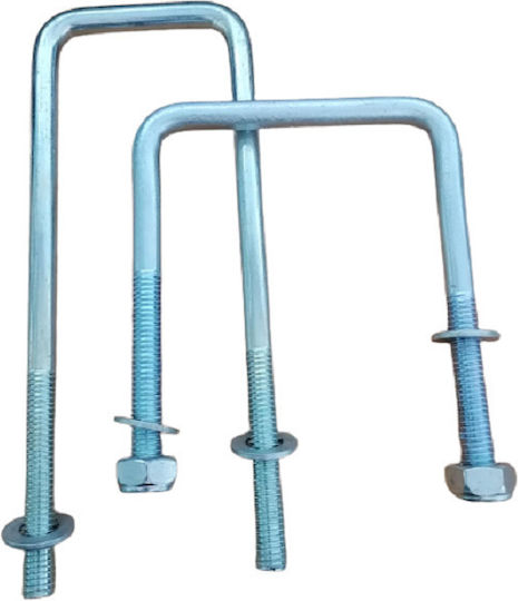 U-Bolt for Trailer Ζιγκιά Γαλβανιζέ 12mm / Πλάτος 60mm / Μήκος 210mm