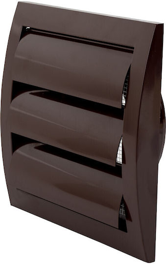 Europlast 101- Perdea de ventilație 15.3x14.8cm Pătrată cu plasă