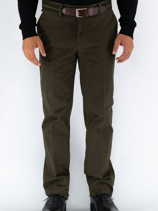 Hose Chino Elastisch Khaki