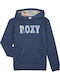 Kids Sweatshirt with Hood and Pockets Navy Blue Hope You Believe