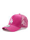 La Dodgers Tonal Mesh A-Frame Jockey mit Netz Fuchsie