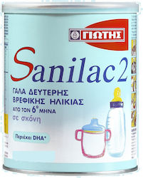 Γιώτης Milchnahrung Sanilac 2 für 6m+ 800gr