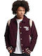 Collegejacke Jacke Lila