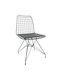 Sharlot Kitchen Metallic Chair Black 46x47.5x84cm