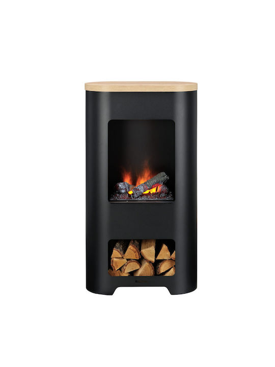 Dimplex Natur 120 Под Електрическа печка 2000W 68.8x124.6см Черен
