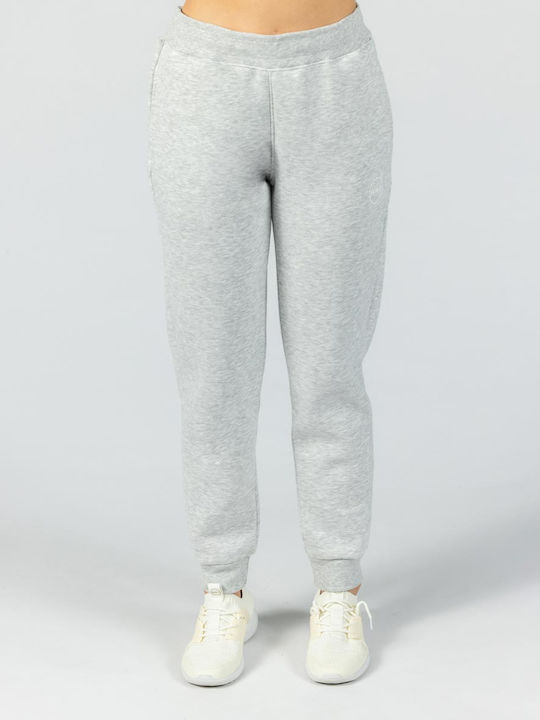 Pantaloni Trening Dama Cu Elastic Gri