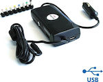 Autoladegerät Schwarz LC-120DU Gesamtleistung 15A mit einem Anschluss USB inklusive Kabel Eingebettet