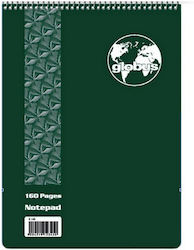 Globus G161 Notepad Spiral 80 Sheets B5 Ruled G...