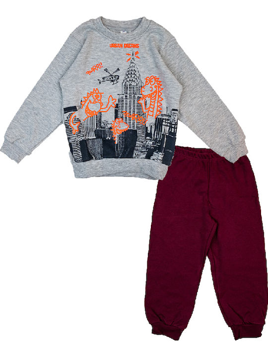 Dreams by Joyce Kinder-Nachtwäsche Winter Graue...