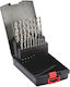Wurth Speed Zebra Set of 19 Drills Cobaltium with Cylindrical Shank