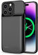 Tech-Protect Powercase 4800mAh Umschlag Rückseite Kunststoff Schwarz (iPhone 14)