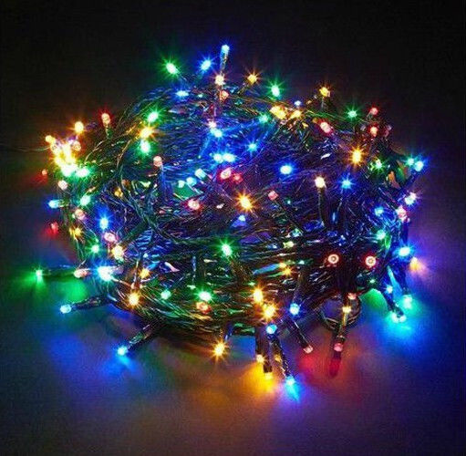 800 Λαμπάκια LED 32μ. Πολύχρωμα σε Σειρά