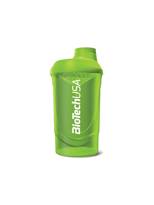 Biotech USA Shaker Πρωτεΐνης 600ml Πλαστικό Πράσινο