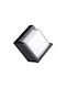 V-TAC Επιτοίχια Εξωτερική Πλαφονιέρα LED IP65 12W με Φυσικό Λευκό Φως 16x16x10εκ.