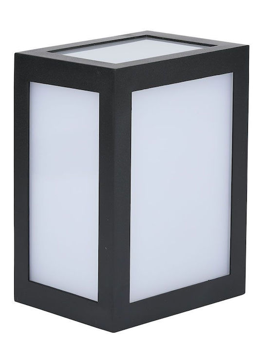 V-TAC Επιτοίχια Εξωτερική Πλαφονιέρα LED IP65 12W με Φυσικό Λευκό Φως 16x10.8x13εκ.