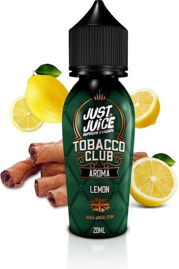 Just Juice Flavor Shot Tobacco Club 20ml/60ml 1τμχ Lemon