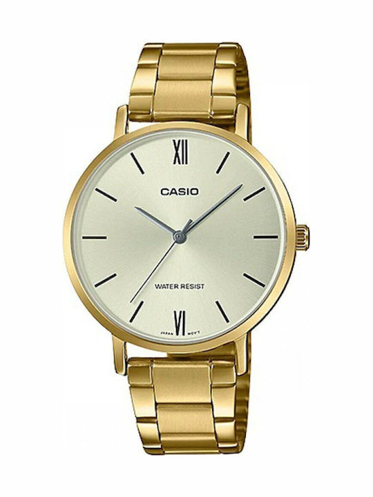 Casio Enticer Γυναικείο Ρολόι 34mm Μπαταρίας με...