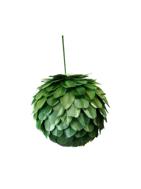 Hängendes Kugel Ornament Ornament Grün 17cm
