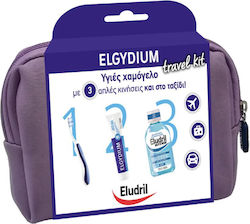Elgydium Eludril Travel Kit Οδοντόκρεμα 50ml, Οδοντόβουρτσα & για την Ουλίτιδα & κατά της Πλάκας 65ml Elgydium Eludril Travel Kit Οδοντόκρεμα 50ml, Οδοντόβουρτσα & για την Ουλίτιδα & κατά της Πλάκας 65ml