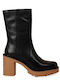 Gioseppo Leather Women's Ankle Boots Black