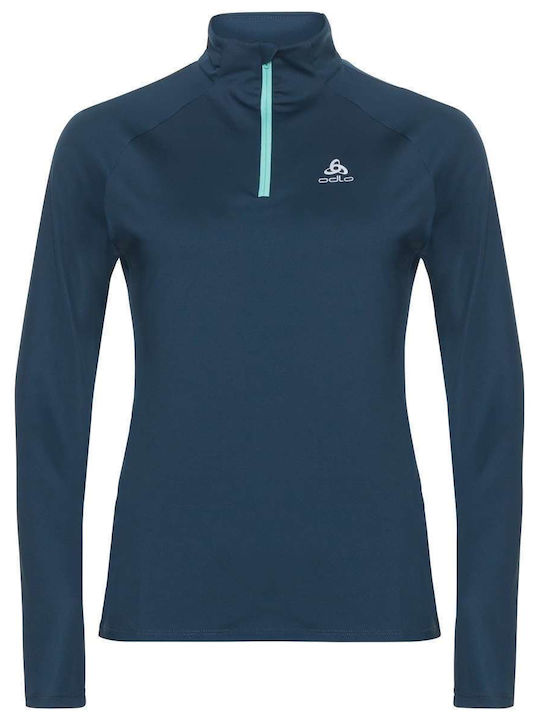 Odlo Essential Women's Thermal Long-Sleeved Shirt Blue