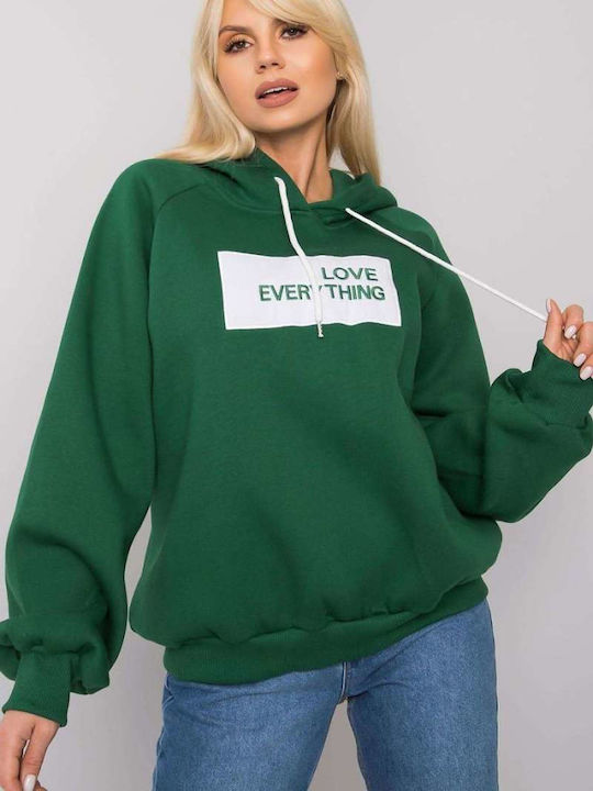 Ex Moda X Women's Hooded Sweatshirt Green 169824