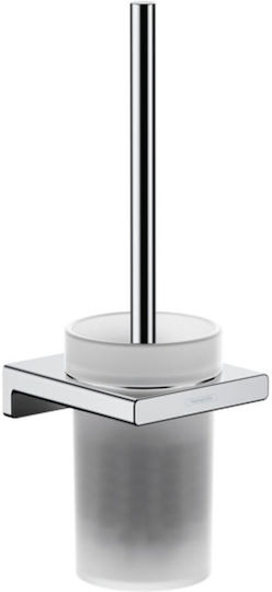 Hansgrohe 41752000 Badezimmer-Mülleimer Silber