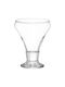 Gelo Serving Bowl Ice Cream Round Glass Transparent with Diameter 9.5cm