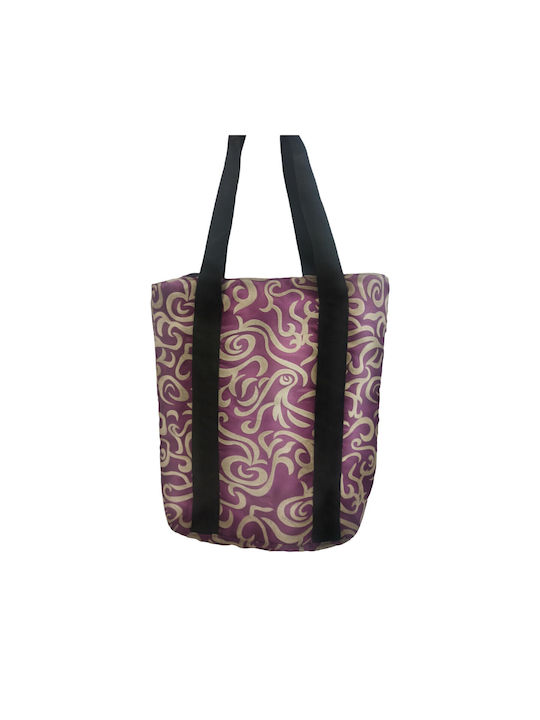 Polo Τσάντα για Ψώνια σε Μωβ χρώμα
