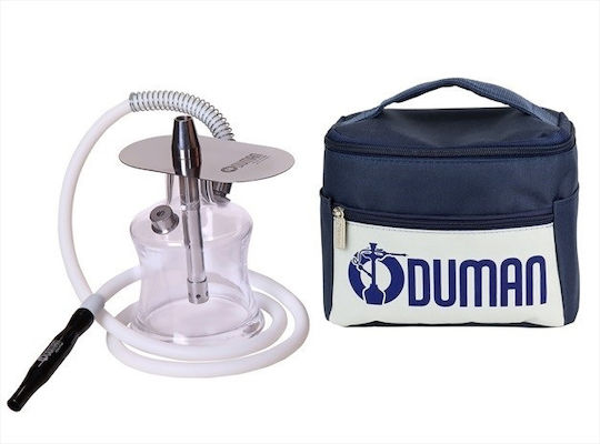 Oduman Ναργιλές Μονός Αιγυπτιακός Διάφανος 20cm με Τσάντα Μεταφοράς