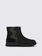 Camper Kids Boots with Zipper Black