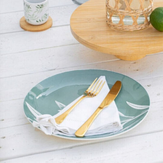 Secret de Gourmet Green Ceramic Dinnerware Set 18pcs