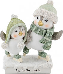 Zen Collection Christmas Plastic Penguin Figure White 12cm