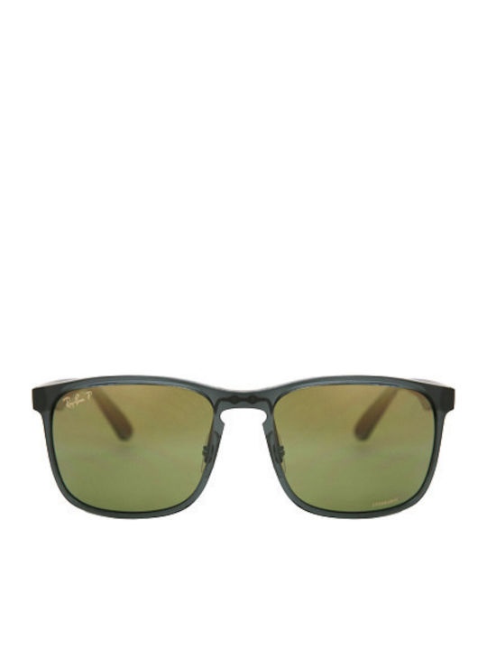 Ray Ban Chromance Мъжки Слънчеви Очилa с Сив Пл...