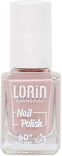 Lorin Fast Dry Polish 60" Glossy Βερνίκι Νυχιών Quick Dry Μπεζ 209 13ml