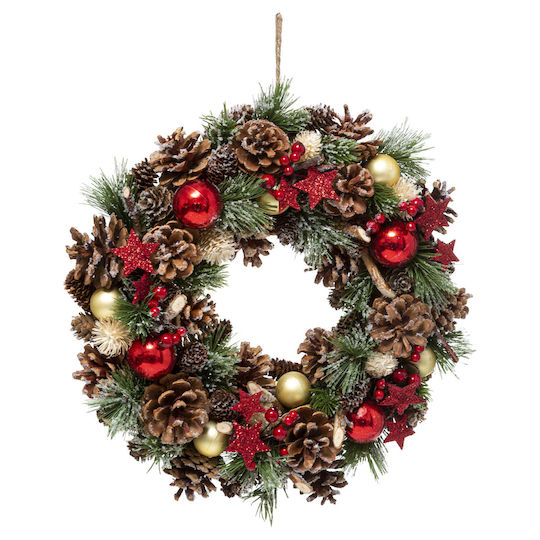 Atmosphera Christmas Decorative Wreath 35cm Xmas