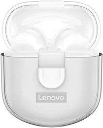 Lenovo LP12 Earbud Bluetooth Handsfree Ακουστικά με Θήκη Φόρτισης Λευκά