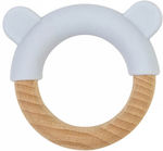 Saro Little Ears Teething Ring made of Silicone for 4 m+ 1pcs