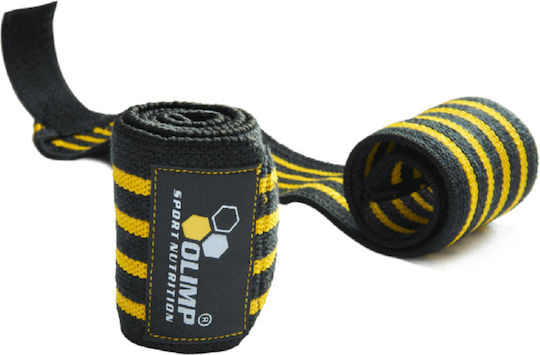 Olimp Sport Nutrition Olimp Încheieturi pentru Ridicarea Greutăților 2buc Galben/negru