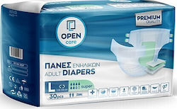 Open Care Incontinence Diapers Large 4x30pcs