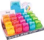 Serve Slide Plastic Ascutoare cu Gumă (Culori diverse)