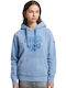 Superdry Vintage Peace Love Women's Hooded Sweatshirt Blue